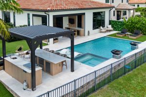 Drone real estate photography of 8979 Grand Prix Lane, Boynton Beach, FL