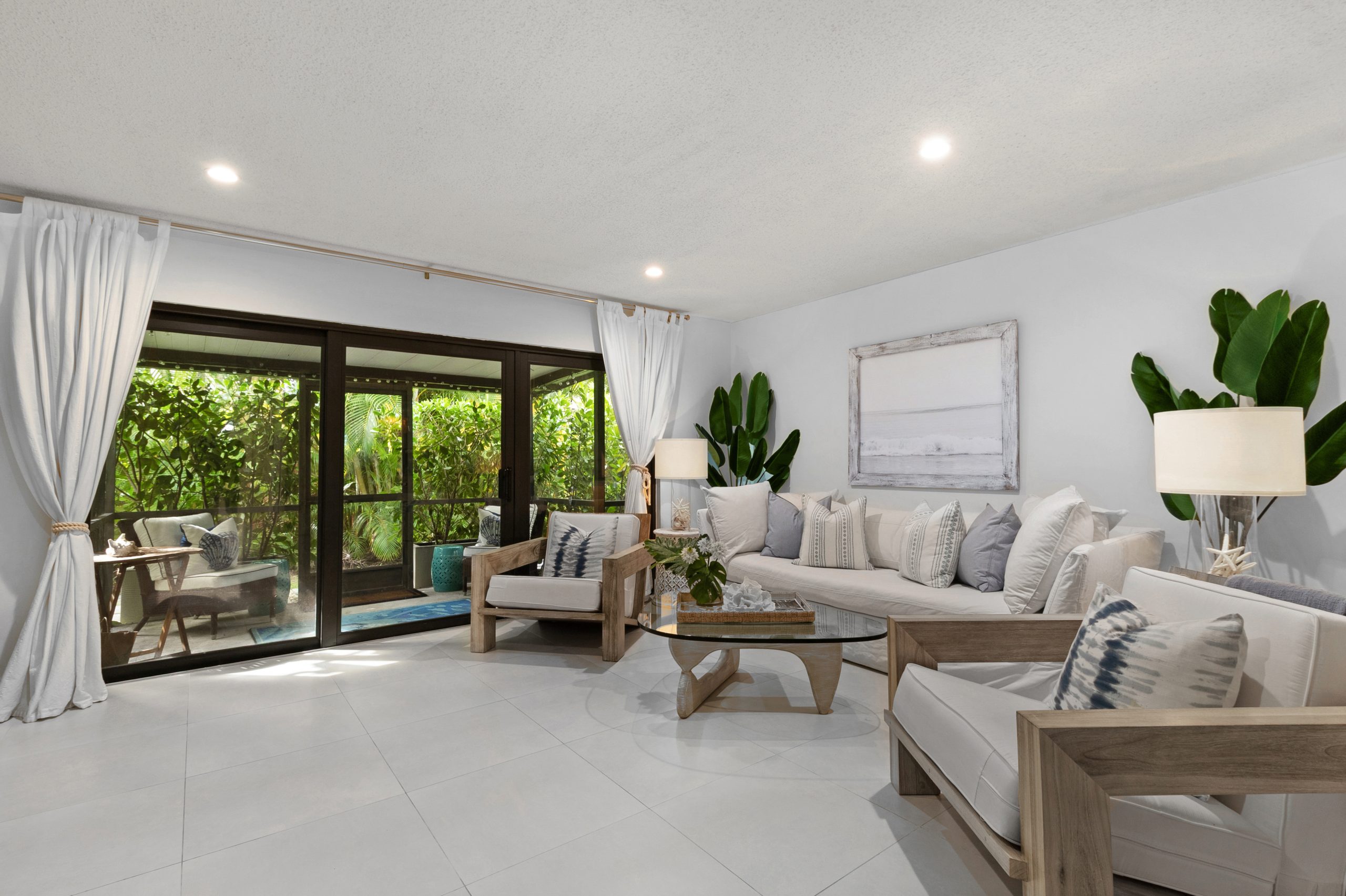 beautifully designed living room